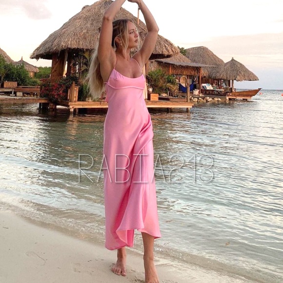 LAST 1!🔥ZARA SATIN EFFECT CUT OUT DRESS - Picture 7 of 17